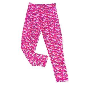 Vineyard Vines Pink Multi Whale Print Leggings